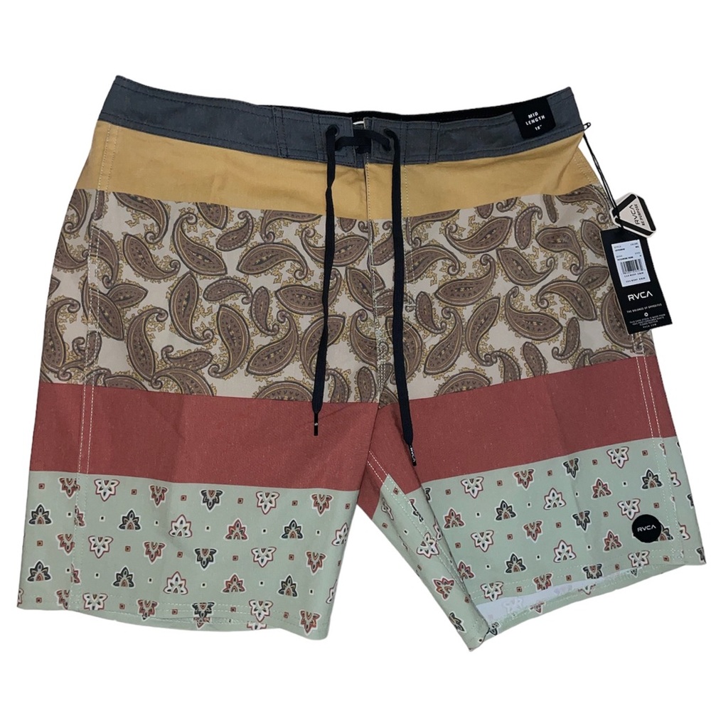 RVCA Patchwork Trunk